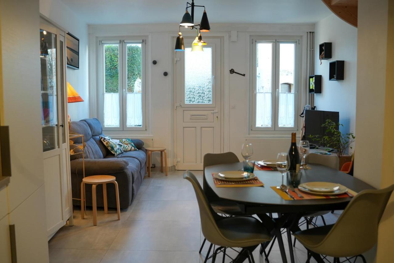 Maison Vue Baie Au Coeur Du Quartier De L'Abbaye แซ็งต์-วาเลรี-ซัวร์-ซอมม์ ภายนอก รูปภาพ